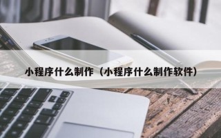磁县小程序什么制作（小程序什么制作软件）